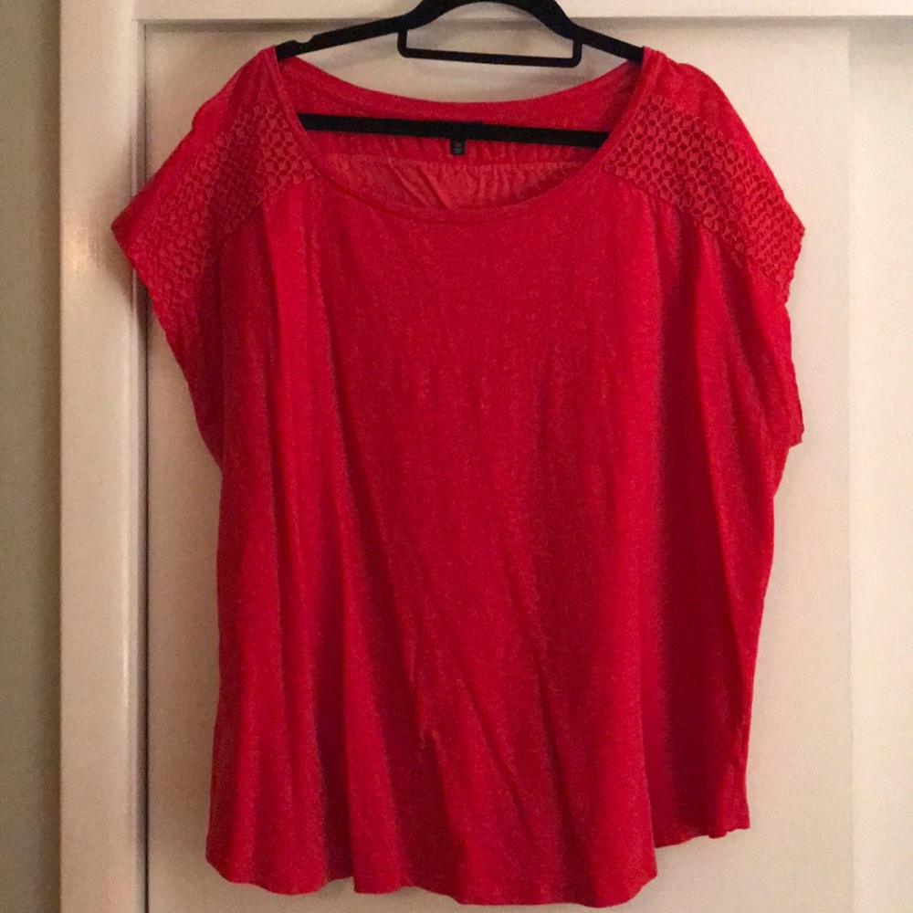 Talbots burnt orange Cotton t shirt